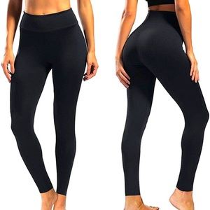 New Leggings for Women| High Waisted| Black| One Size fit Most (S-M-L)